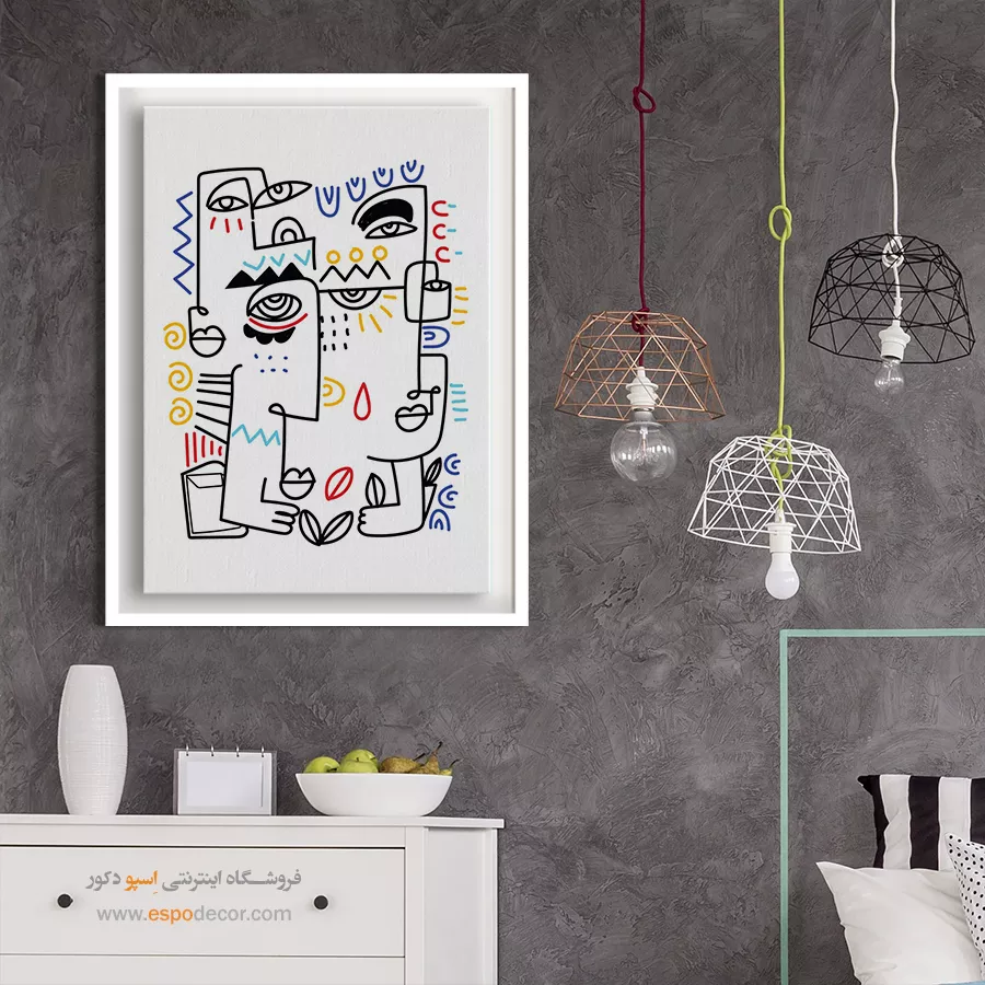 تابلو مینیمال - اسپو دکور