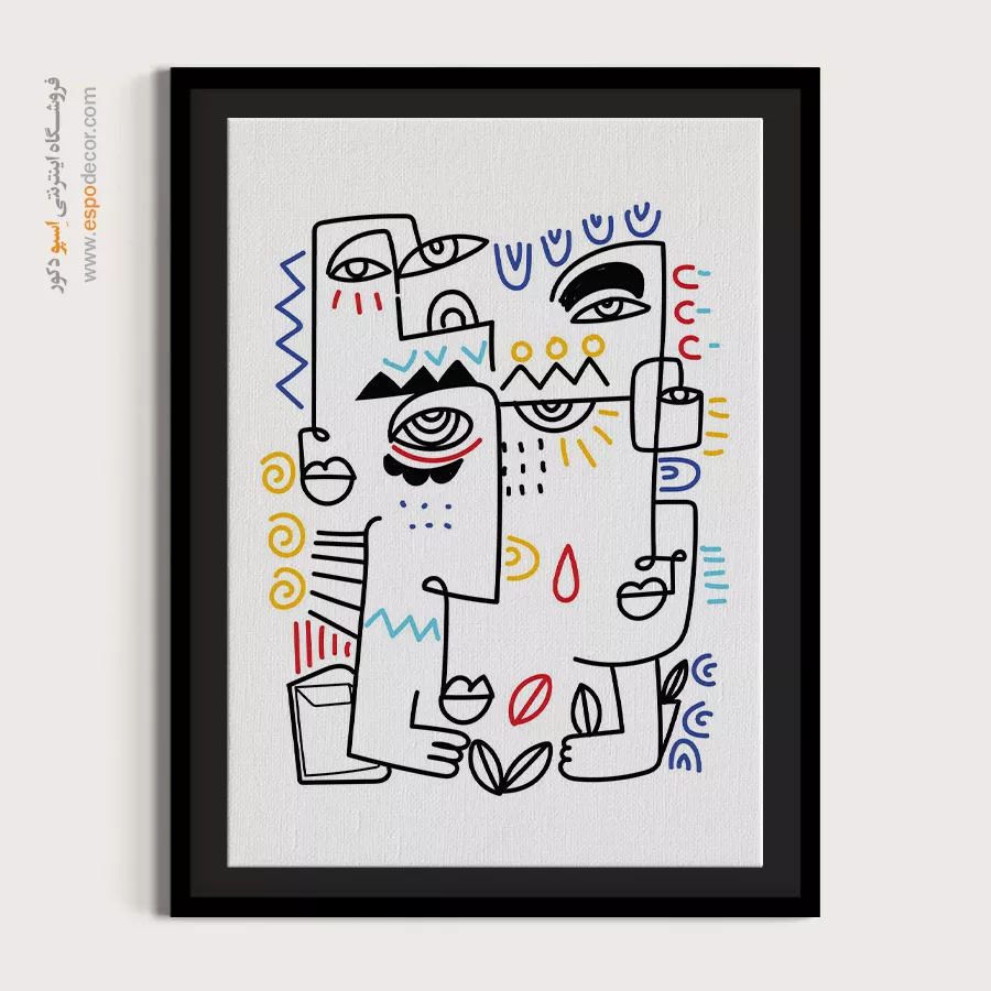 تابلو مینیمال - اسپو دکور