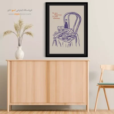 تابلو مینیمال - اسپو دکور