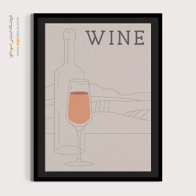 تابلو مینیمال - اسپو دکور