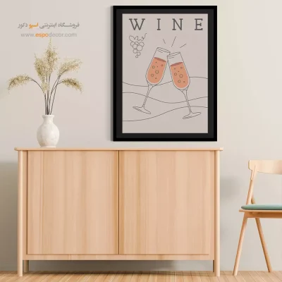 تابلو مینیمال - اسپو دکور