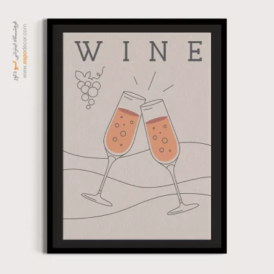 تابلو مینیمال - اسپو دکور