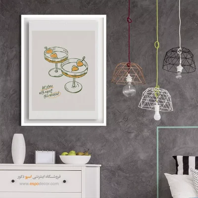 تابلو مینیمال - اسپو دکور
