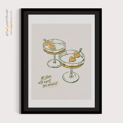 تابلو مینیمال - اسپو دکور