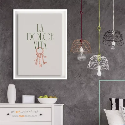 تابلو مینیمال - اسپو دکور