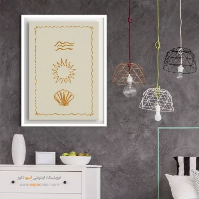 تابلو مینیمال - اسپو دکور