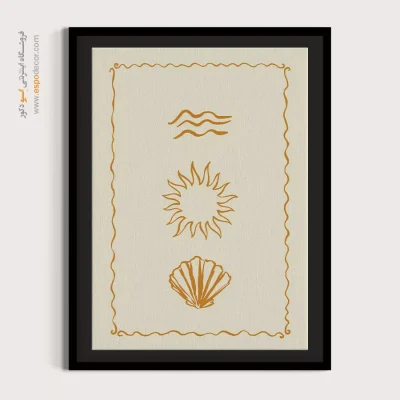 تابلو مینیمال - اسپو دکور