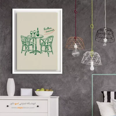 تابلو مینیمال - اسپو دکور