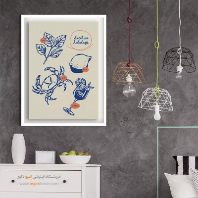 تابلو مینیمال - اسپو دکور
