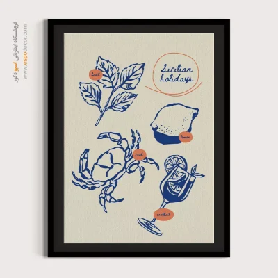 تابلو مینیمال - اسپو دکور