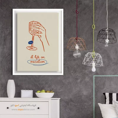 تابلو مینیمال - اسپو دکور