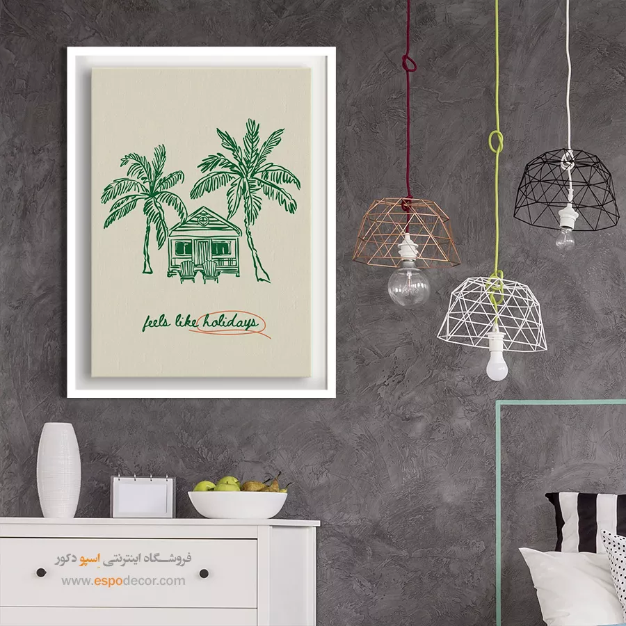 تابلو مینیمال - اسپو دکور