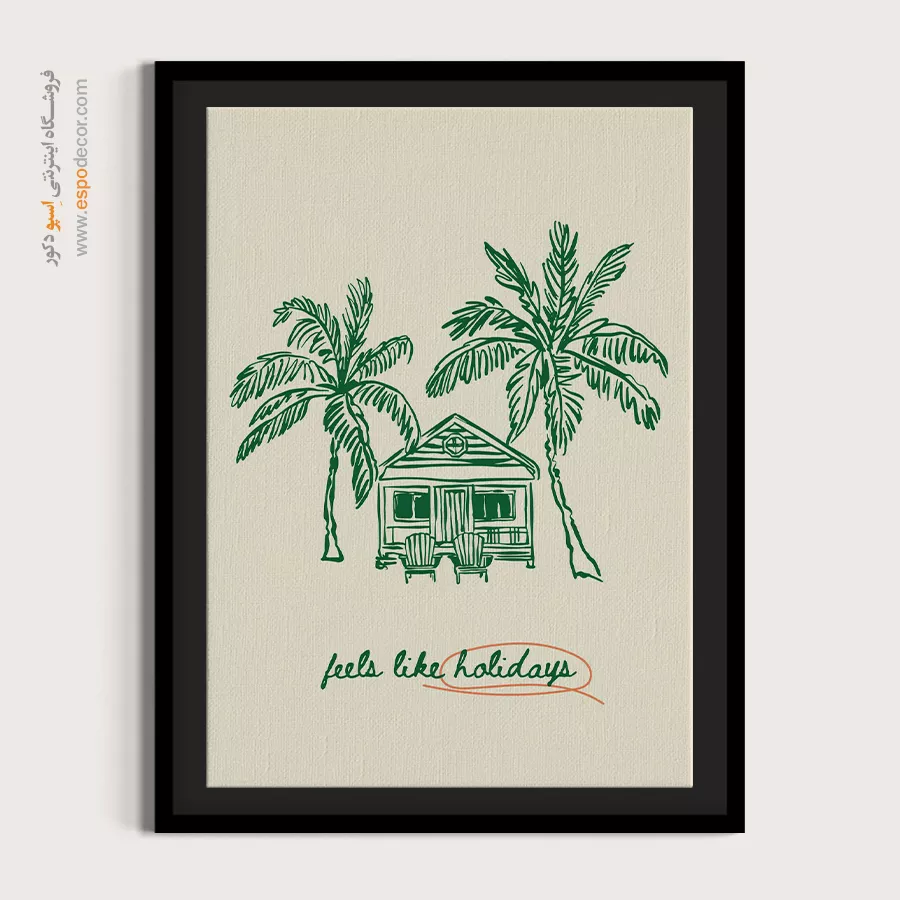 تابلو مینیمال - اسپو دکور