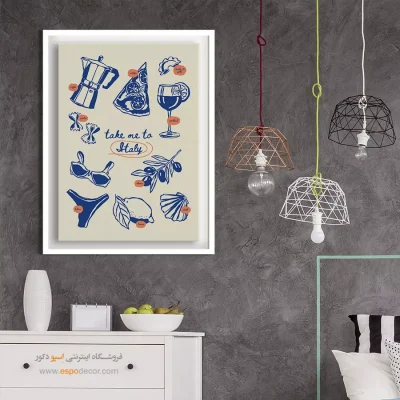 تابلو مینیمال - اسپو دکور