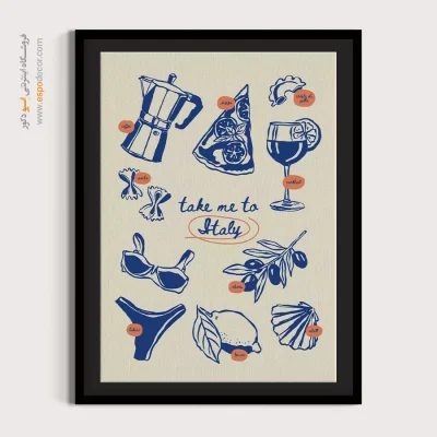 تابلو مینیمال - اسپو دکور