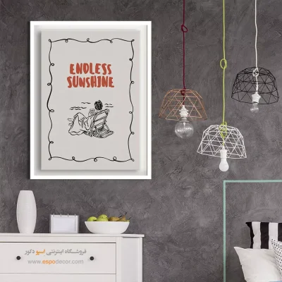 تابلو مینیمال - اسپو دکور
