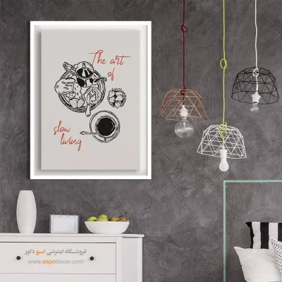 تابلو مینیمال - اسپو دکور