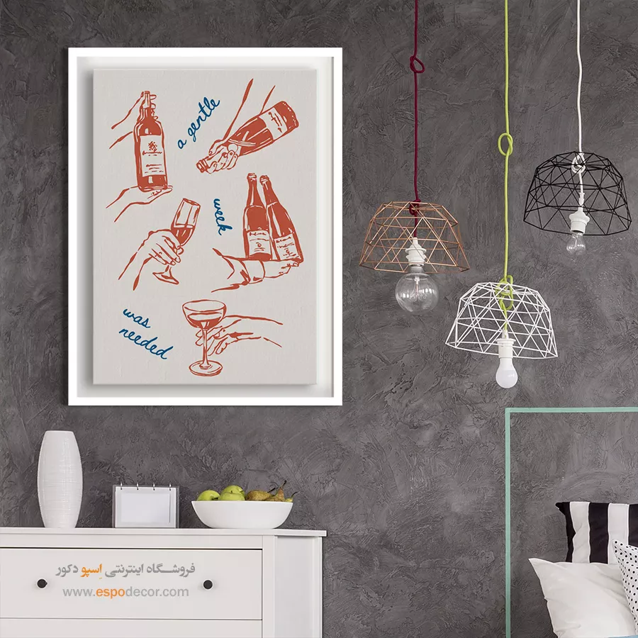 تابلو مینیمال - اسپو دکور