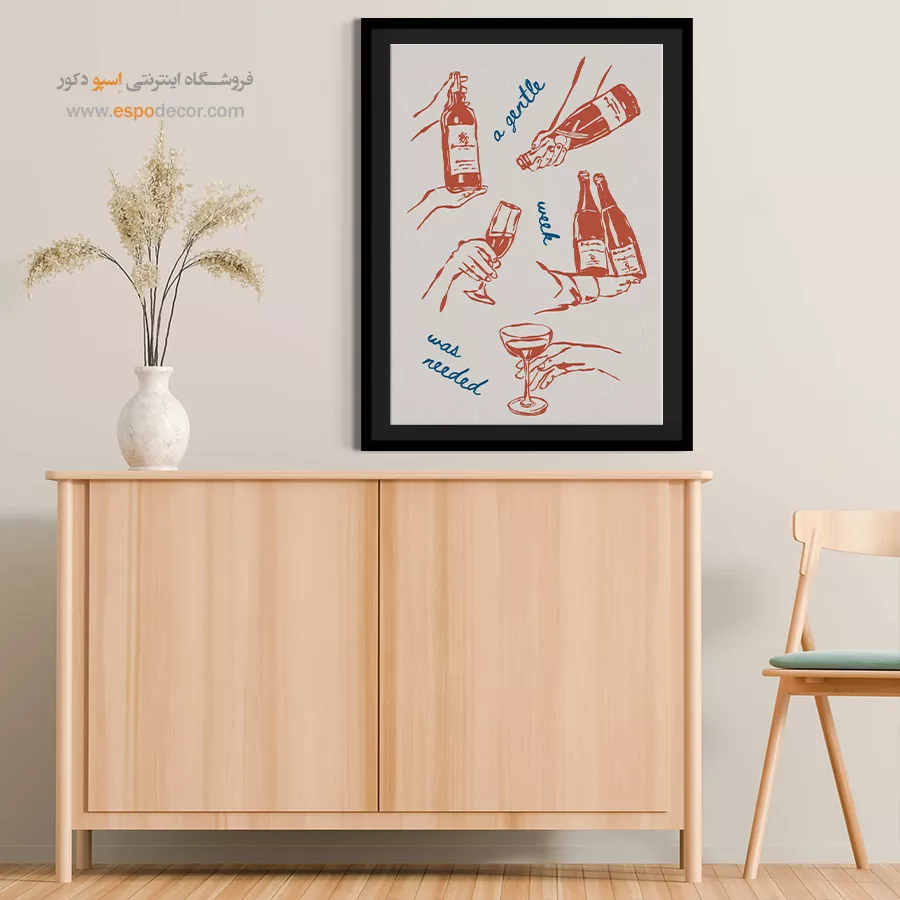 تابلو مینیمال - اسپو دکور