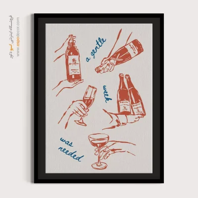 تابلو مینیمال - اسپو دکور