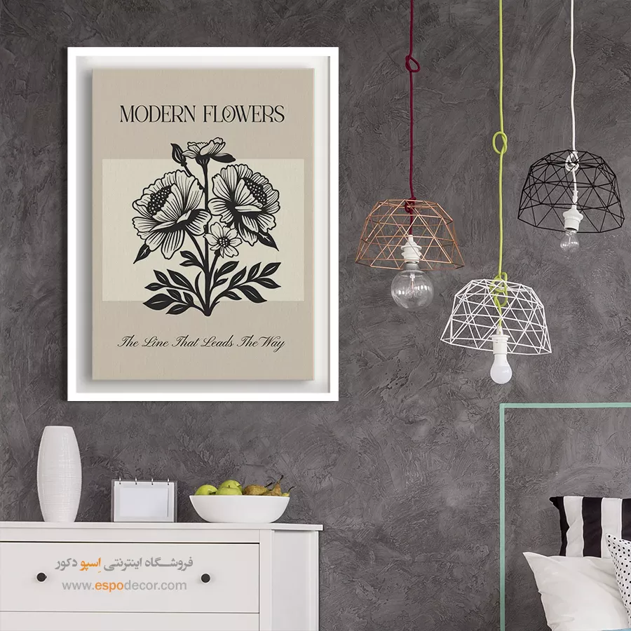 تابلو مینیمال - اسپو دکور