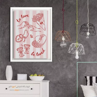 تابلو مینیمال - اسپو دکور