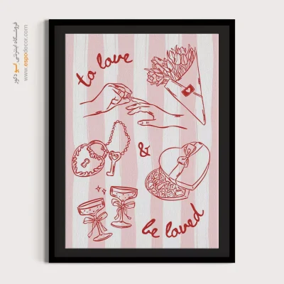 تابلو مینیمال - اسپو دکور