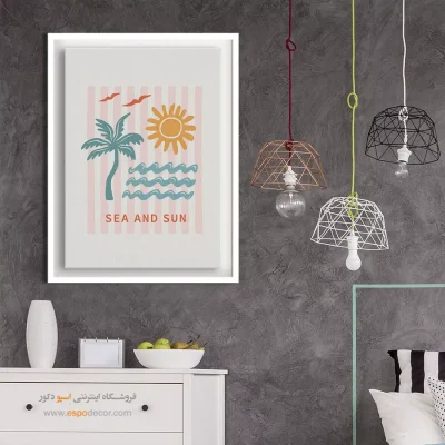 تابلو مینیمال - اسپو دکور