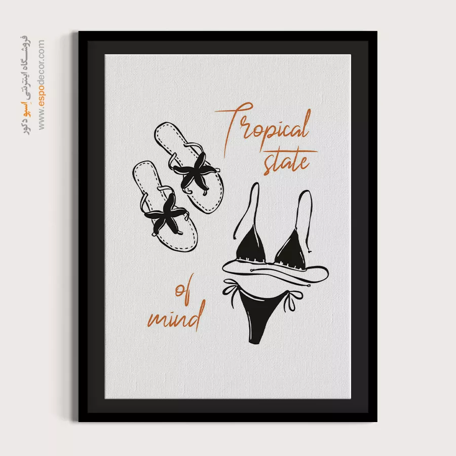 تابلو مینیمال - اسپو دکور