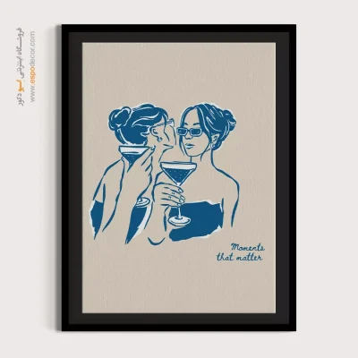 تابلو مینیمال - اسپو دکور