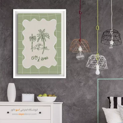 تابلو مینیمال - اسپو دکور