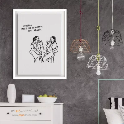 تابلو مینیمال - اسپو دکور