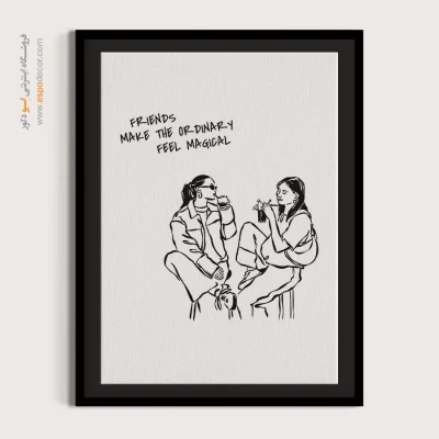 تابلو مینیمال - اسپو دکور