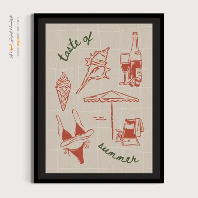 تابلو مینیمال - اسپو دکور