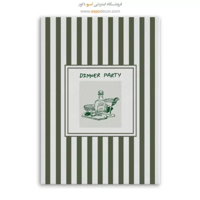 تابلو مینیمال تم سبز - اسپو دکور