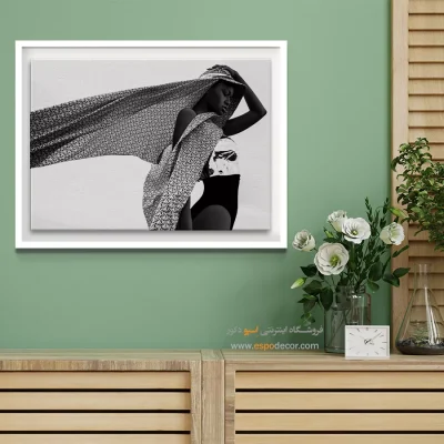 تابلو فانتزی هدیه عروسی - نفس مه‌آلود – تابلو مدرن - اسپو دکور