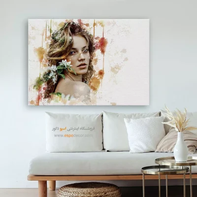 تابلو هنری هدیه خانه نو - پژواک نرم – تابلو مدرن - اسپو دکور