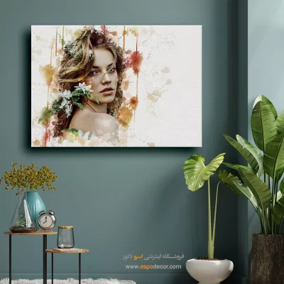 تابلو هنری هدیه خانه نو - پژواک نرم – تابلو مدرن - اسپو دکور