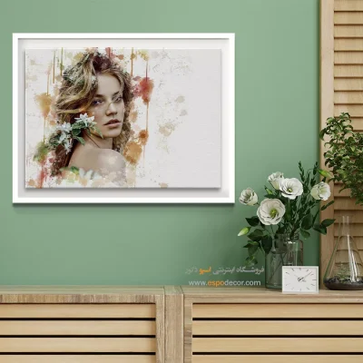 تابلو هنری هدیه خانه نو - پژواک نرم – تابلو مدرن - اسپو دکور