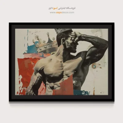 تابلو هنری هدیه خانه نو - پژواک نرم – تابلو مدرن - اسپو دکور