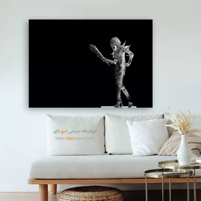 تابلو لابی - رنگ واپسین – تابلو مدرن - اسپو دکور