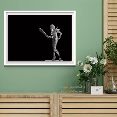 تابلو لابی - رنگ واپسین – تابلو مدرن - اسپو دکور