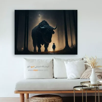 تابلو مینیمال هدیه خانه نو - آواز واپسین – تابلو مدرن - اسپو دکور