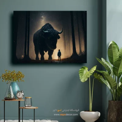 تابلو مینیمال هدیه خانه نو - آواز واپسین – تابلو مدرن - اسپو دکور