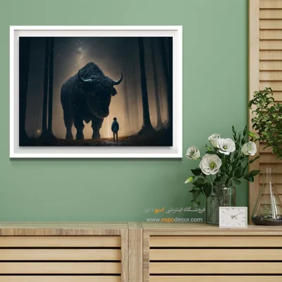 تابلو مینیمال هدیه خانه نو - آواز واپسین – تابلو مدرن - اسپو دکور