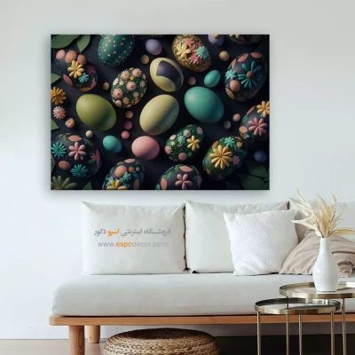 تابلو دکوراتیو زیبا - راز محو – تابلو مدرن - اسپو دکور