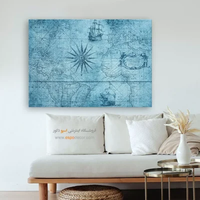 تابلو دکوراتیو بوتیک - پرواز رها – تابلو مدرن - اسپو دکور