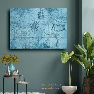 تابلو دکوراتیو بوتیک - پرواز رها – تابلو مدرن - اسپو دکور