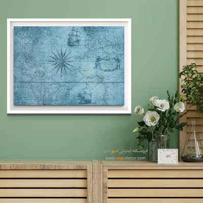 تابلو دکوراتیو بوتیک - پرواز رها – تابلو مدرن - اسپو دکور