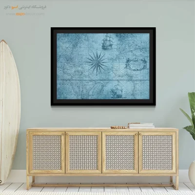 تابلو دکوراتیو بوتیک - پرواز رها – تابلو مدرن - اسپو دکور